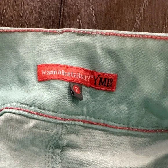 YMI Light Green Jeans - Picture 4 of 11